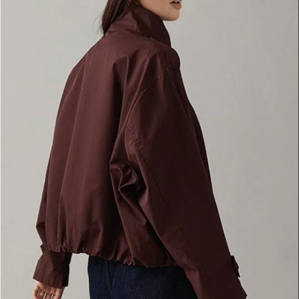 Commense | NEW w/ TAGS Burgundy Vintage Loose Jacket - Size XL - Picture 3 of 8